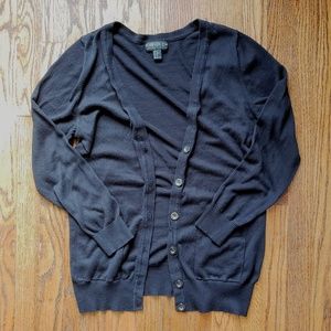 Forever 21 Black Boyfriend Cardigan